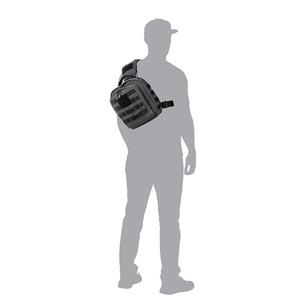 5.11 Tactical Sling Bag Pack MOAB 6, Shoulder Crossbody Military Bag - Picture 8 of 9